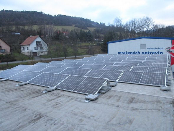 Fotovoltaická elektrárna Horní Lhota
